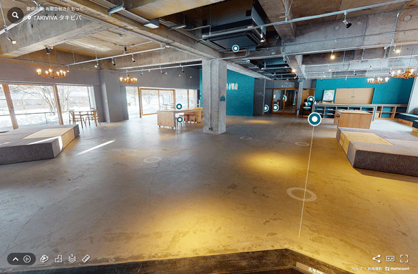 有限会社きたもっく 様 TAKIVIVA タキビバ Matterport
