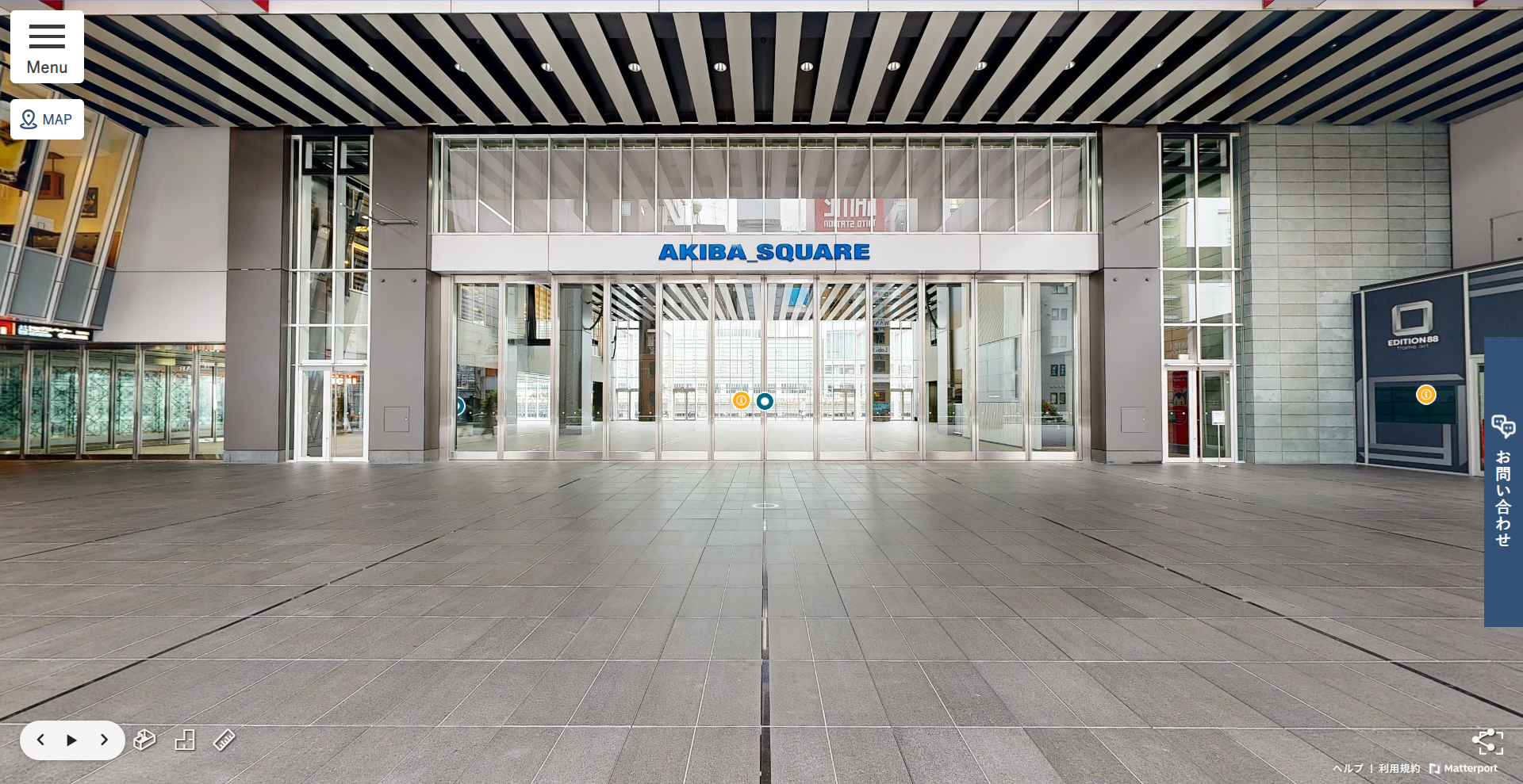 デイ・ナイト株式会社 UDX AKIHABARA SPACE Matterport
