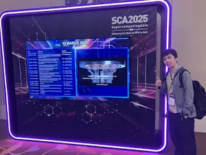 SCA2025@Singaporeで研究発表