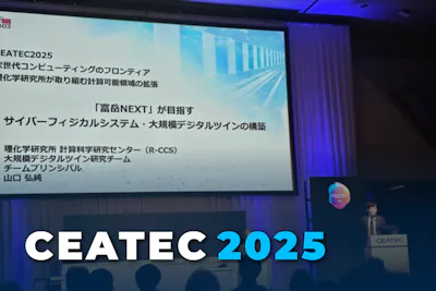 Prof. Yamaguchi's Presentation at CEATEC 2025