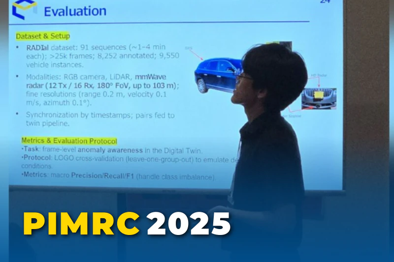 IEEE PIMRC2025 で研究発表