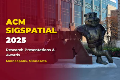 SIGSPATIAL2025 @ Minneapolis, MN, USA