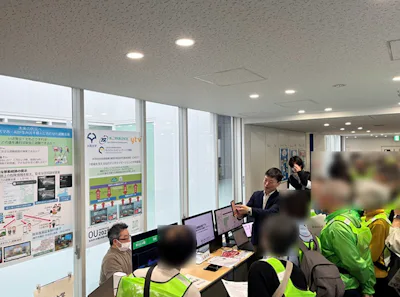 神戸市須磨区でAI防災・避難訓練に関する実証実験