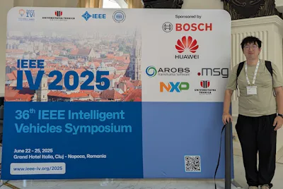 Research presentation at IEEE IV 2025