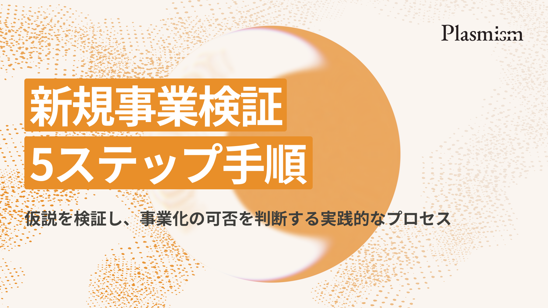 新規事業検証 / 5ステップ手順