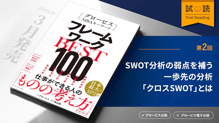 SWOT分析の弱点を補う一歩先の分析「クロスSWOT」とは