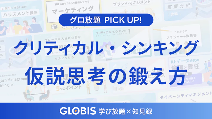 仮説思考で変わる意思決定力：クリティカル・シンキングを実務に活かす技術とは