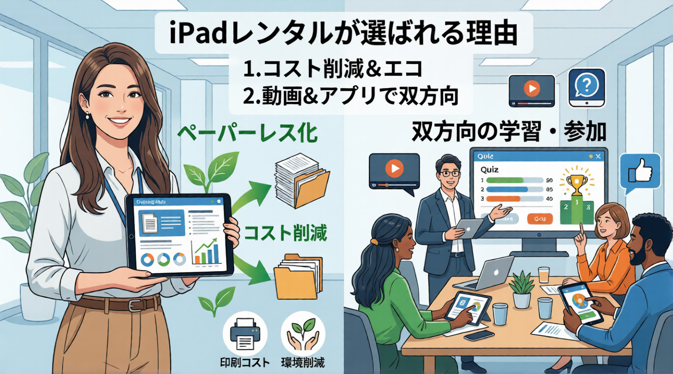 iPadレンタル エコ 双方向