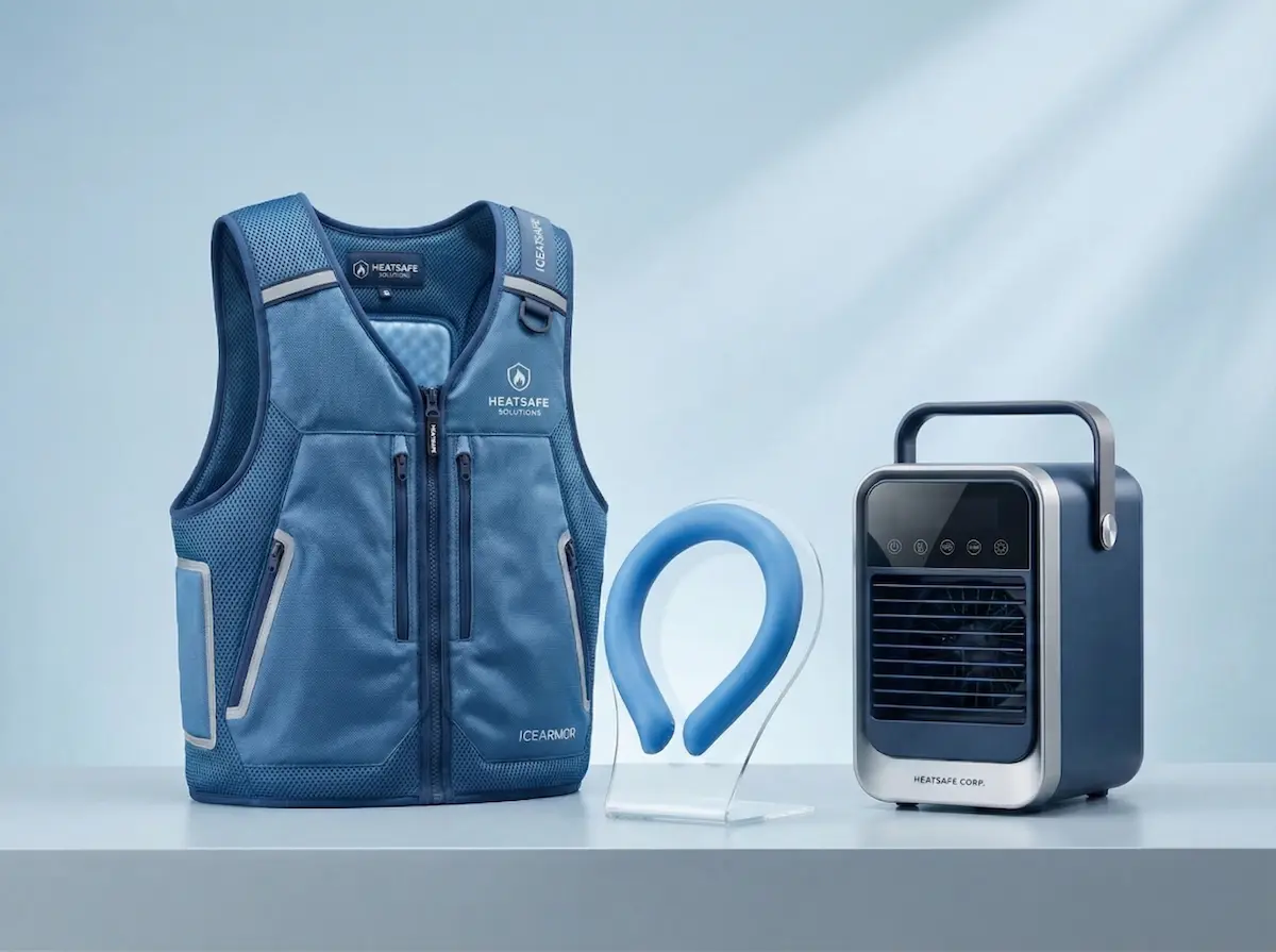 熱中症対策アイテム 集合イメージ