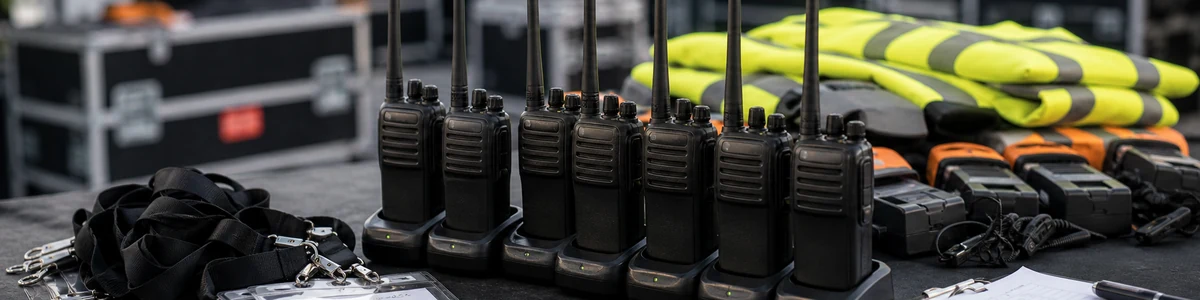 DPR7S風の簡易無線機をイベント運営用に準備したシーン