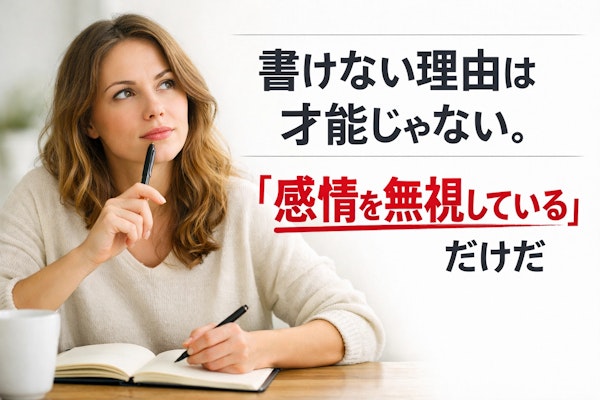 「書けない」を超える