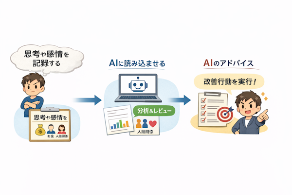 日記から人生を好転させるための仕組みの具体例