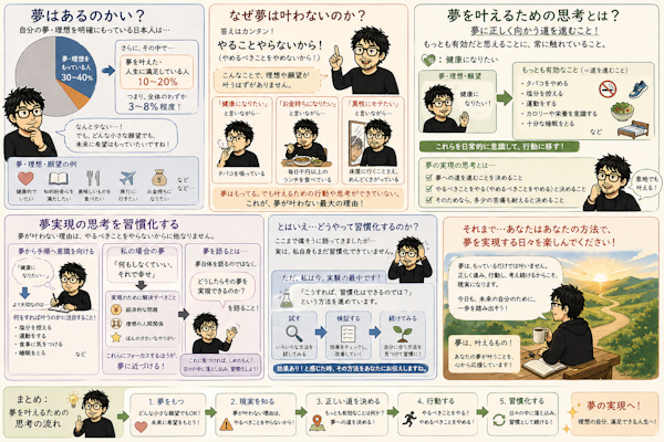 夢を叶えるために必要なこと