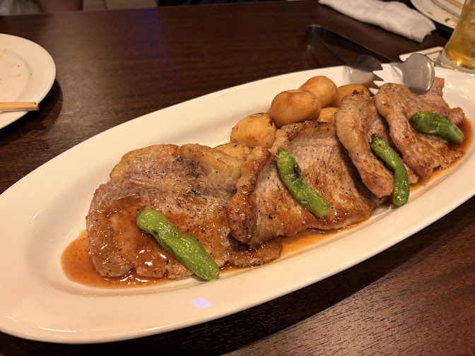 美味しすぎたジャガイモとお肉の写真