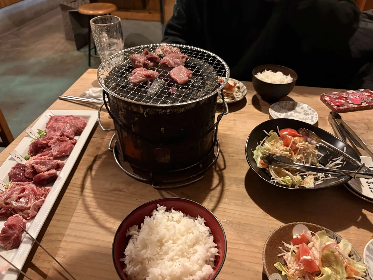 ホルモン焼きの写真