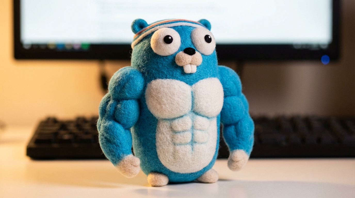 The Go gopher, designed by Renee French