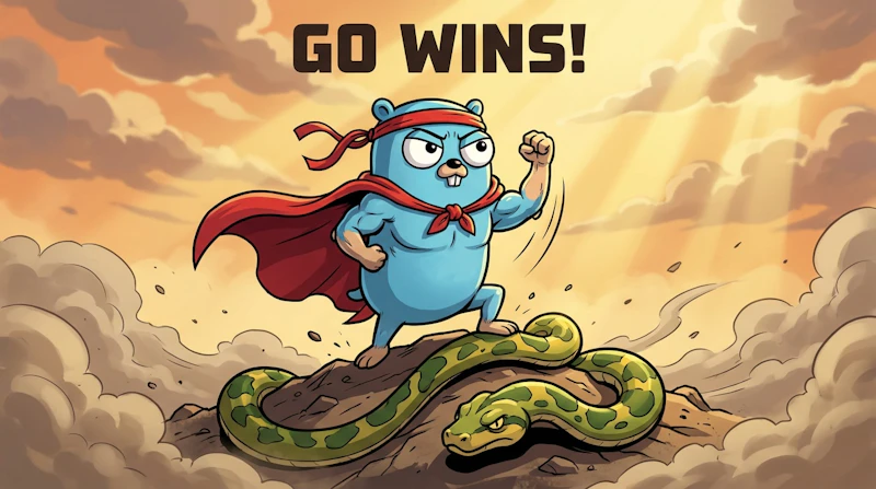 The Go gopher, designed by Renee French