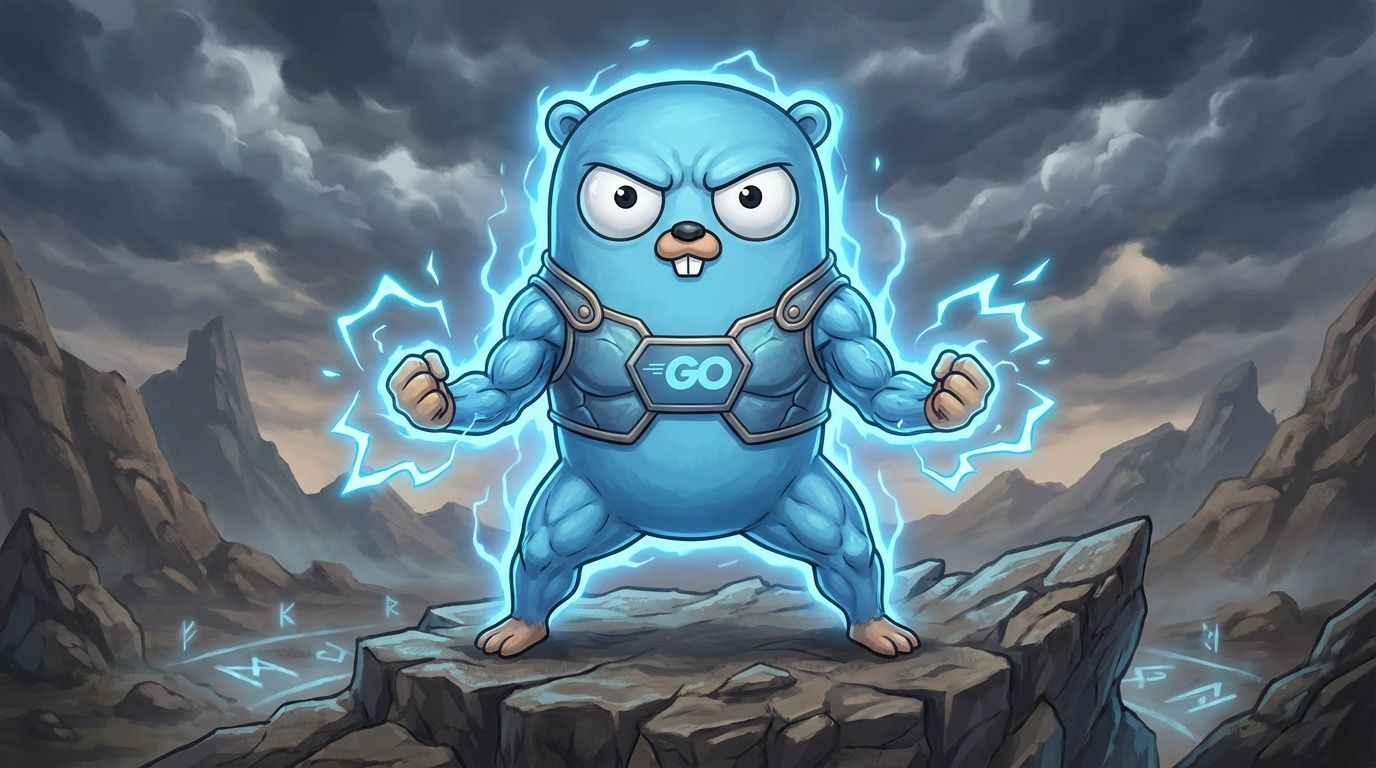 The Go gopher, designed by Renee French