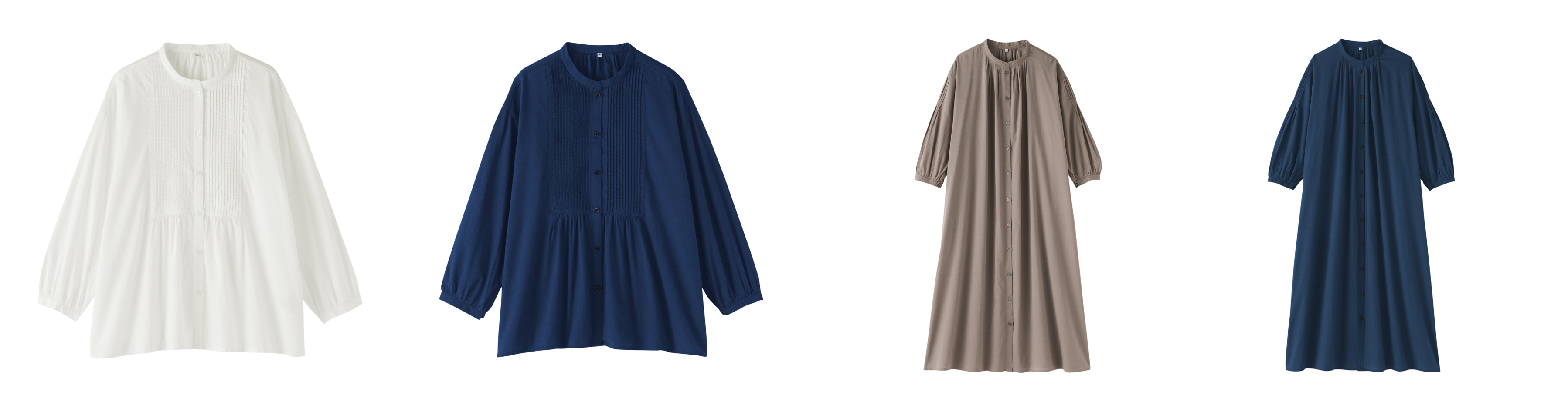 無印良品 「綿ピンタック」シリーズを新発売 | ニュース | 株式会社