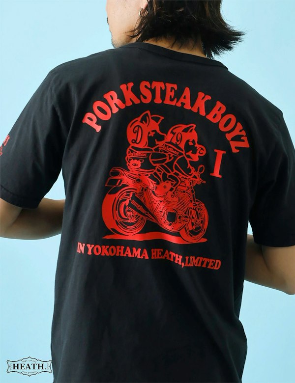 HEATH×STUDIO D'ARTISAN｜別注USコットンTシャツ “ZI“ | 大人の