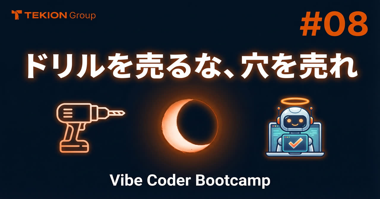 「ドリルを売るな、穴を売れ」—エージェントは穴を開けた状態で届けてくる