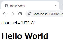 http://localhost:8080/helloにアクセスします