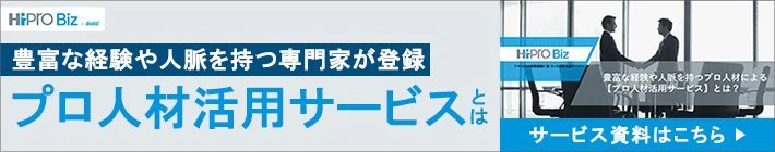 HiPro Bizプロ人材活用サービス資料