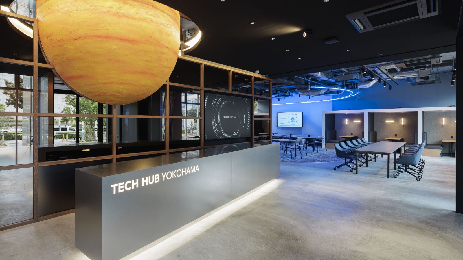 TECH HUB YOKOHAMAの施設内イメージ