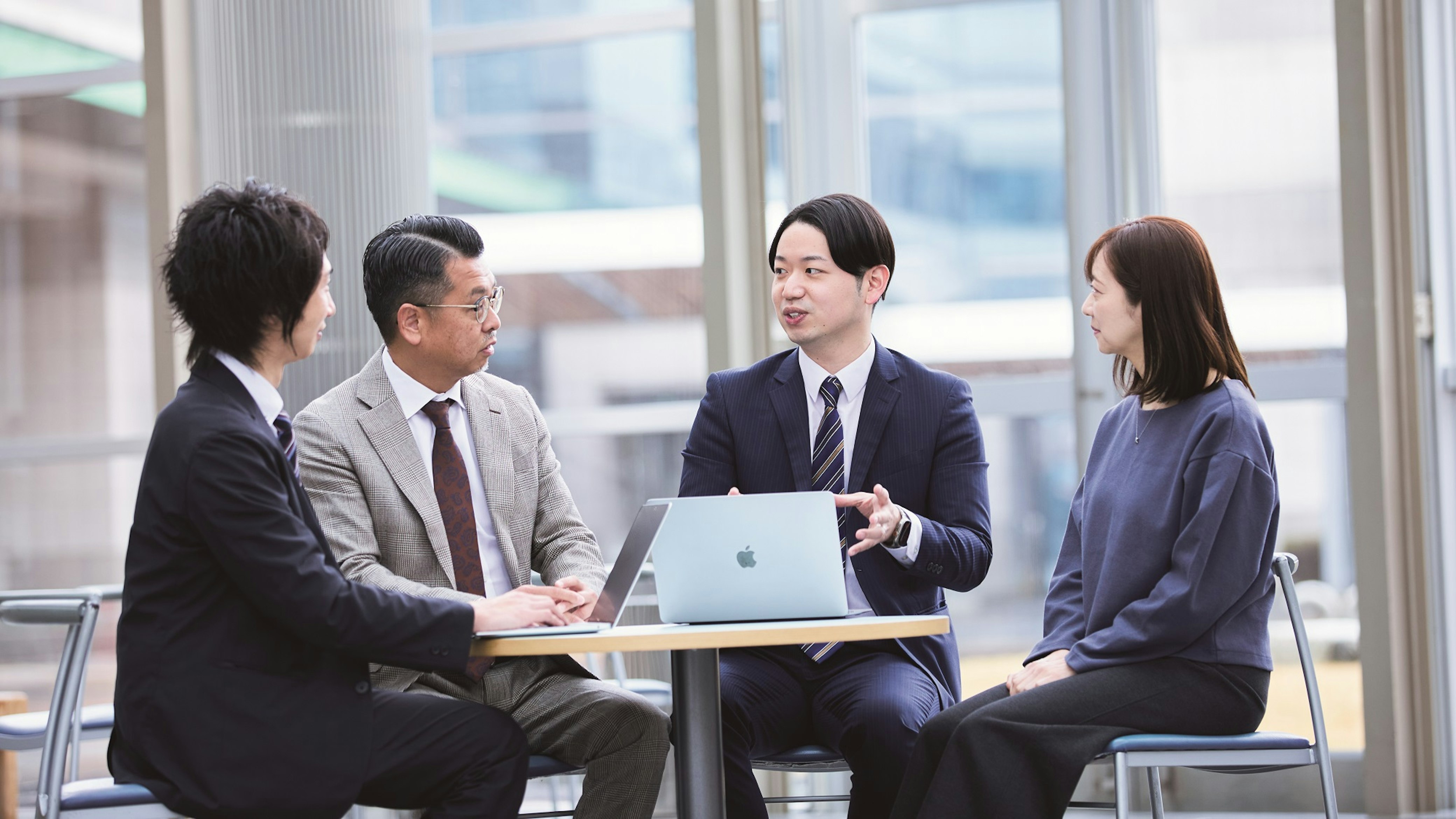 週1副社長プロジェクト立ち上げ時から携わる角田さんは、6年目を迎えた今も県内企業への訪問を欠かさず行っているそうです。