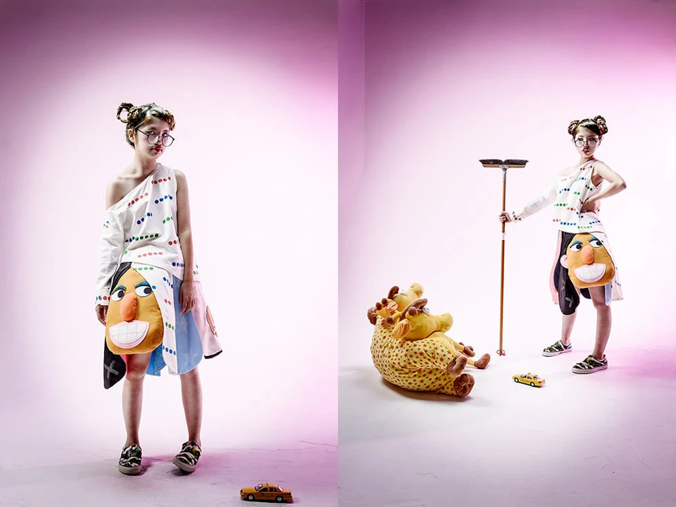 DZU STUDIO「KYUSHU VISUAL ARTS 2013」 ／ 2013 年・講師として指導した授業の作品 ／ 撮影: Matsuda Risa