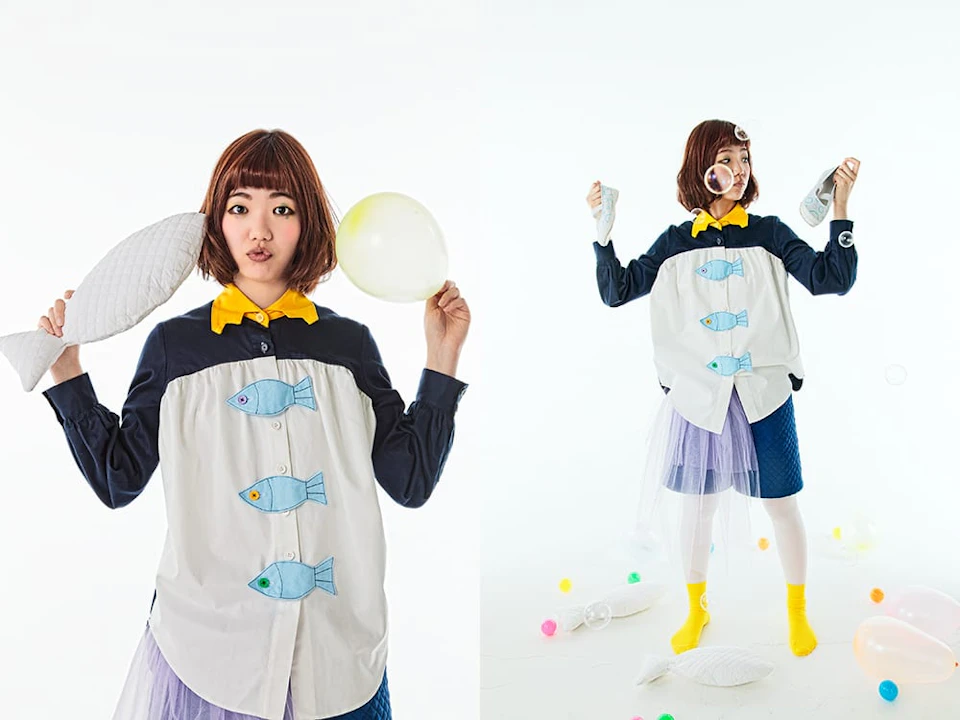 DZU STUDIO「KYUSHU VISUAL ARTS 2014」 ／ 2014 年・講師として指導した授業の作品 ／ 撮影: Takemura Akira