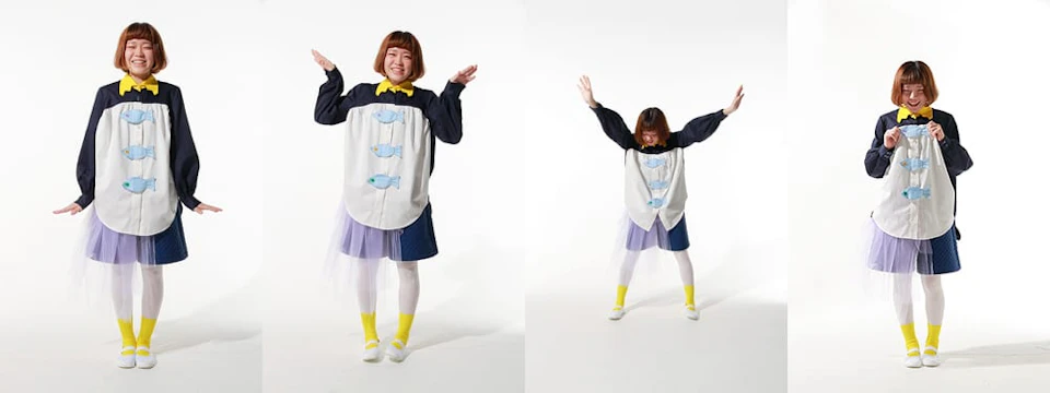 DZU STUDIO「KYUSHU VISUAL ARTS 2014」 ／ 2014 年・講師として指導した授業の作品 ／ 撮影: Higashi Misaki
