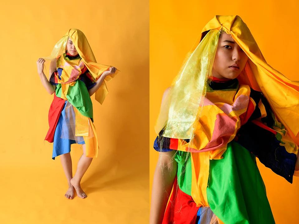 DZU STUDIO「KYUSHU VISUAL ARTS 2015」 ／ 2015 年・講師として指導した授業の作品 ／ 撮影: Yasuda Hirai