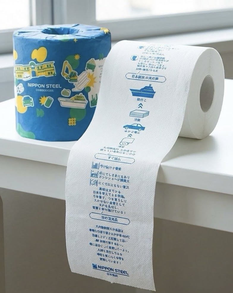 若年層に刺さる”トイレットペーパーノベルティをプロデュース | 日本