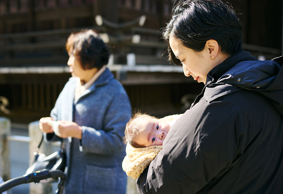 赤ちゃんとお母さん