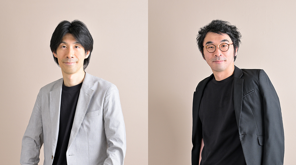 代表と副代表のイメージカット