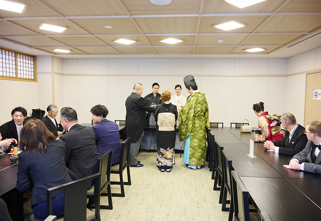 新宿十二社熊野神社の控室