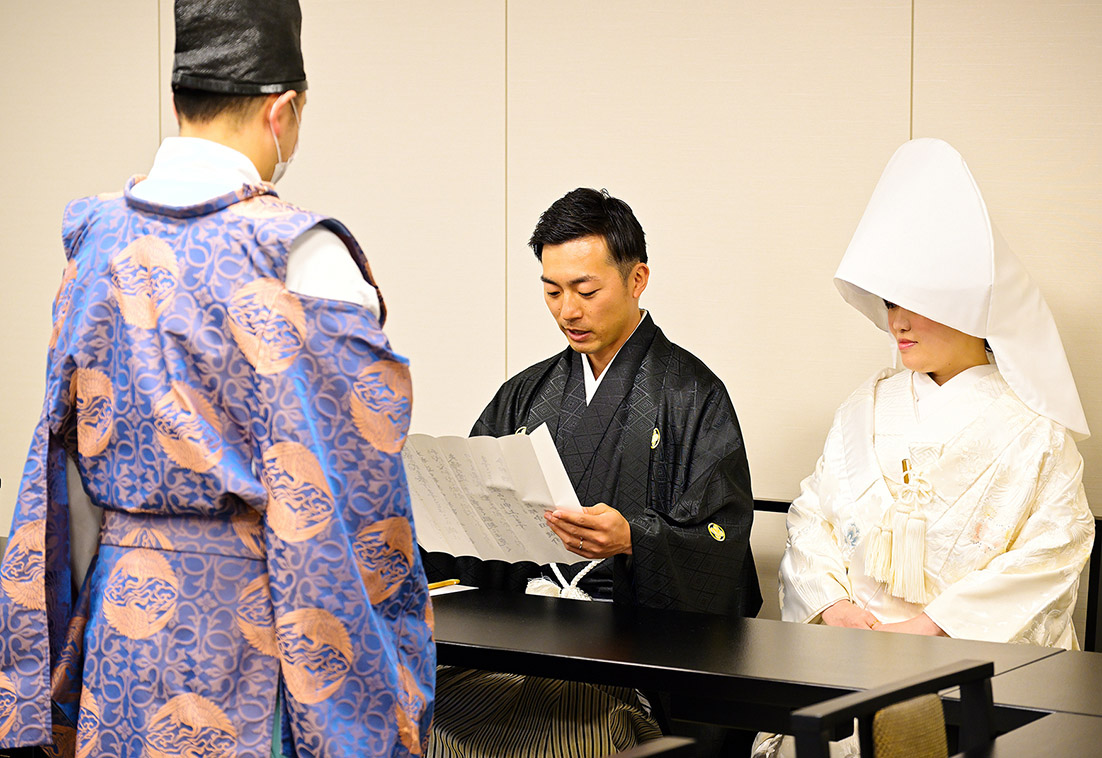 挙式のリハーサル