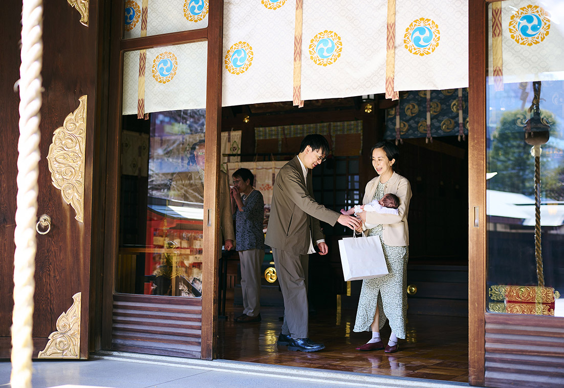 お宮参りご祈祷