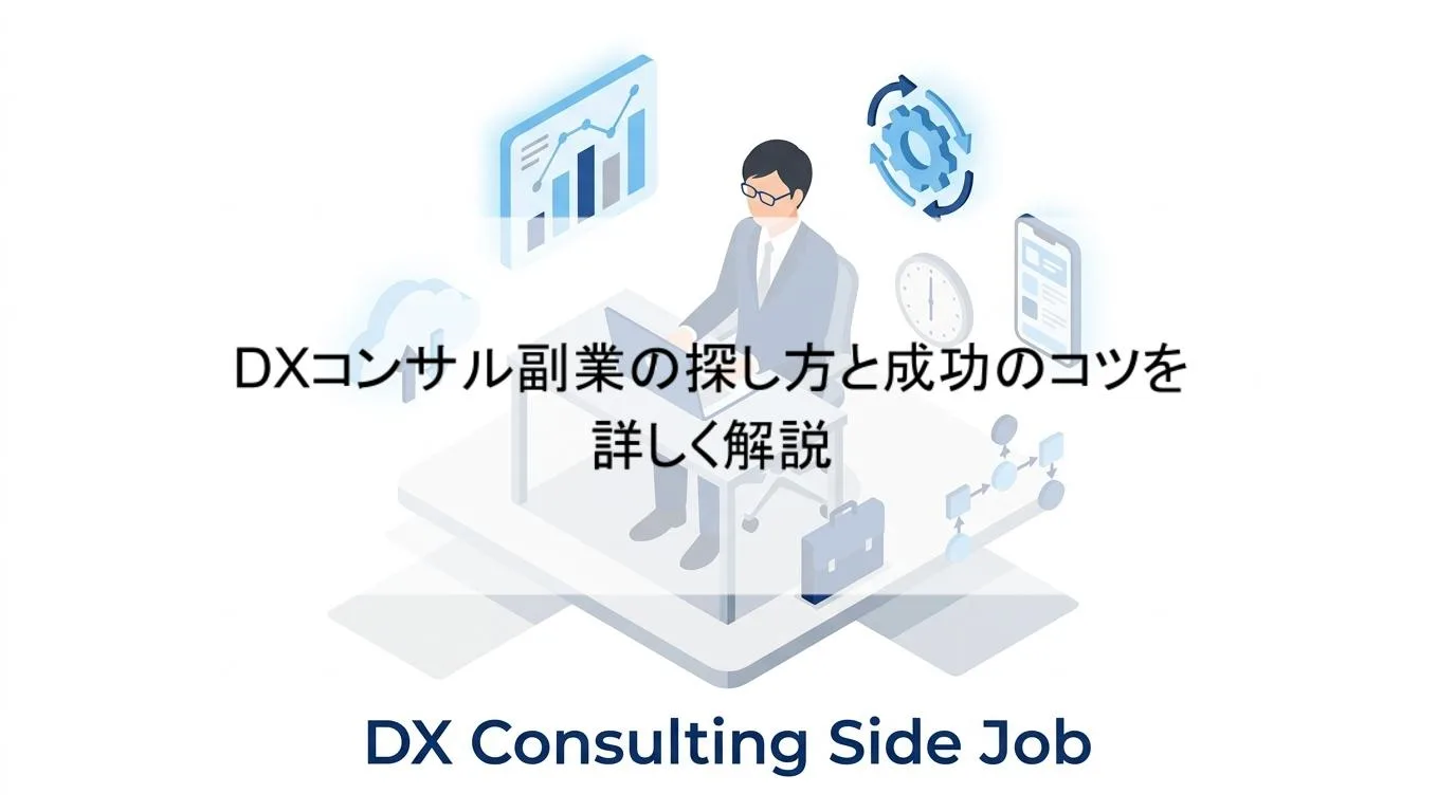 DXコンサル副業の探し方と成功のコツを詳しく解説の解説図 1