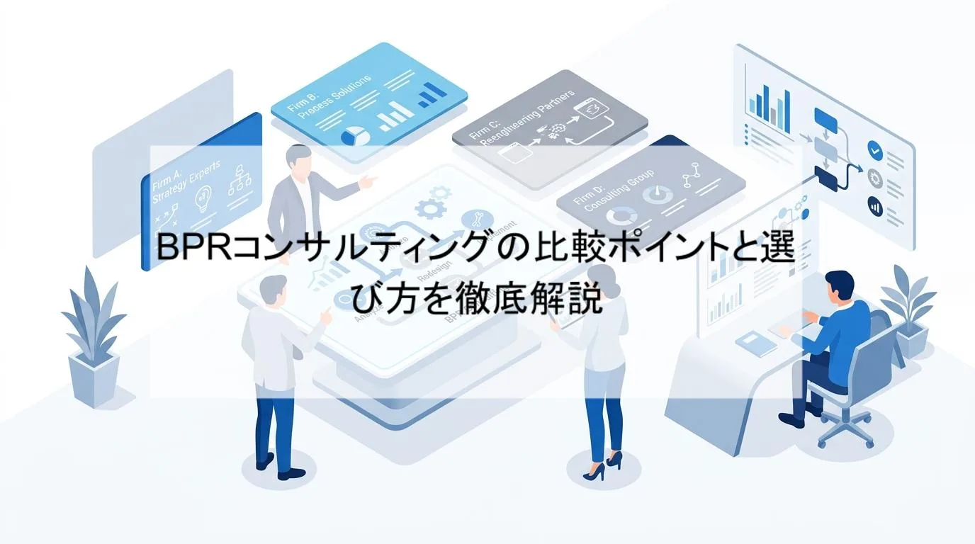 BPRコンサルティングの比較ポイントと選び方を徹底解説の解説図 1