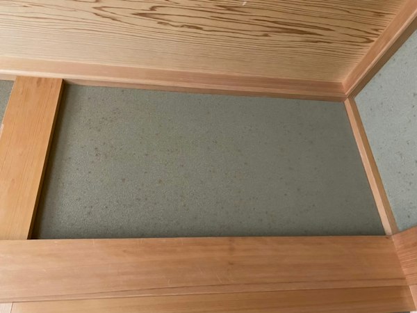 和室(砂壁)のカビも除去して対策!|施工前