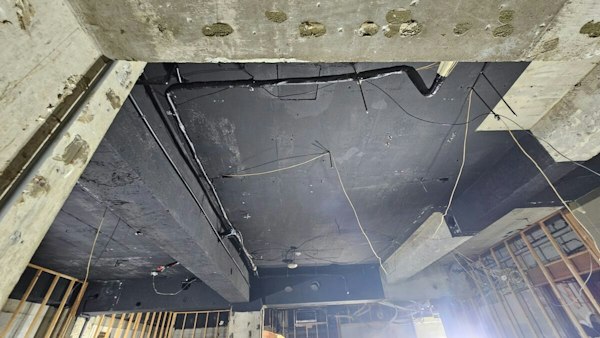 地下のカビ対策の施工後の状態