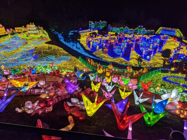 伊豆グランパル公園イルミネーション