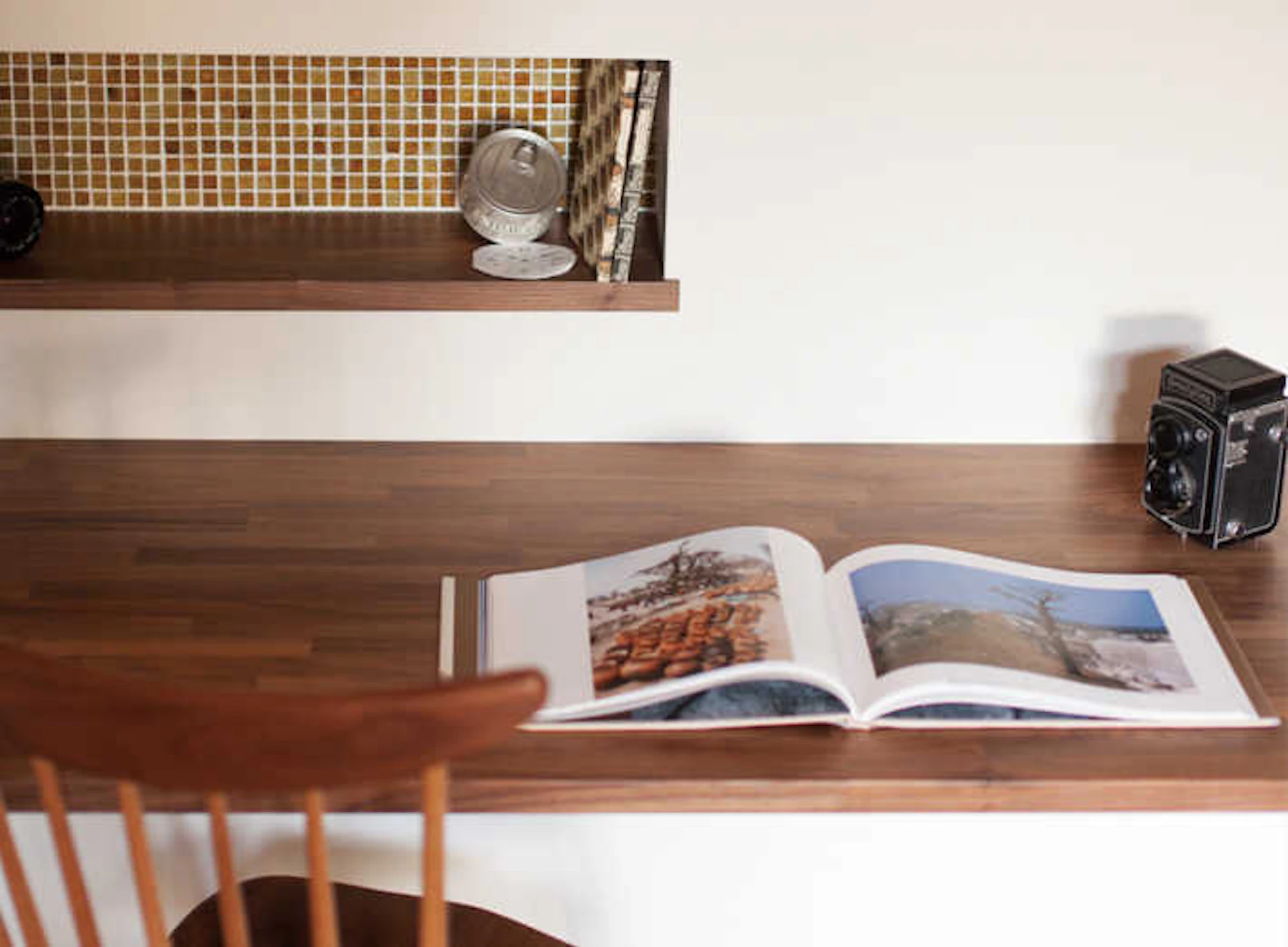 銘木無垢カウンター