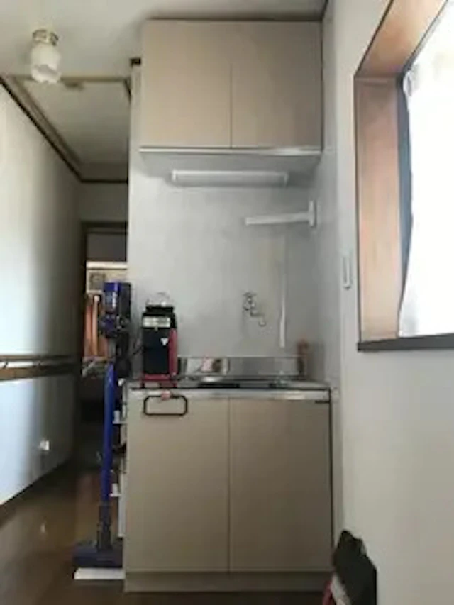 【事例②】 幅を取らない流し台を2階に増設