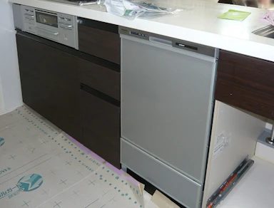 ビルトイン食洗機の新設