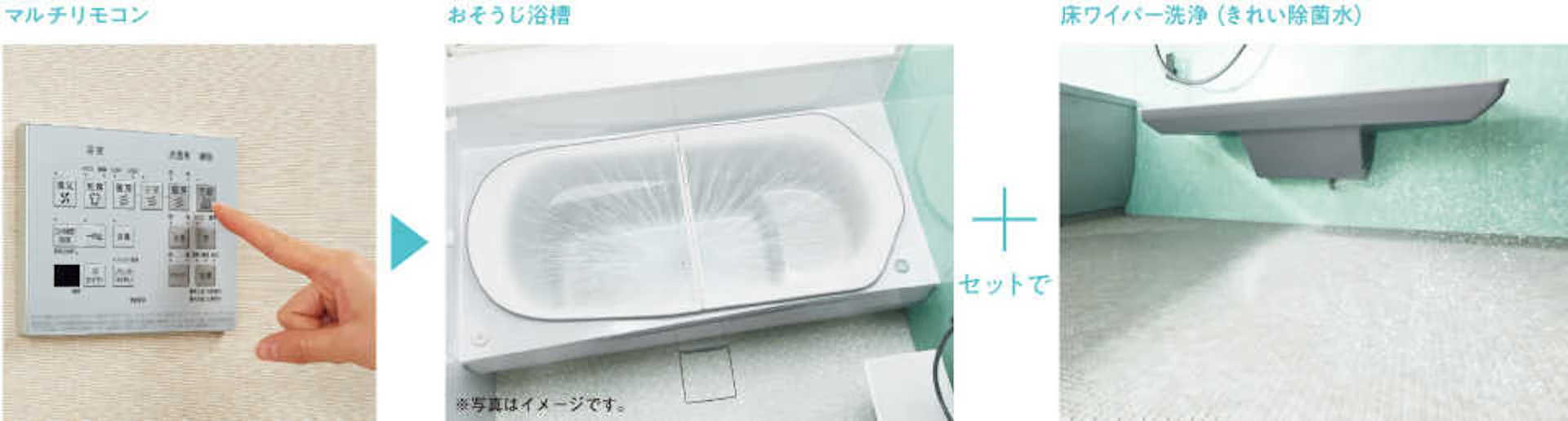 ボタン一つで勝手に掃除