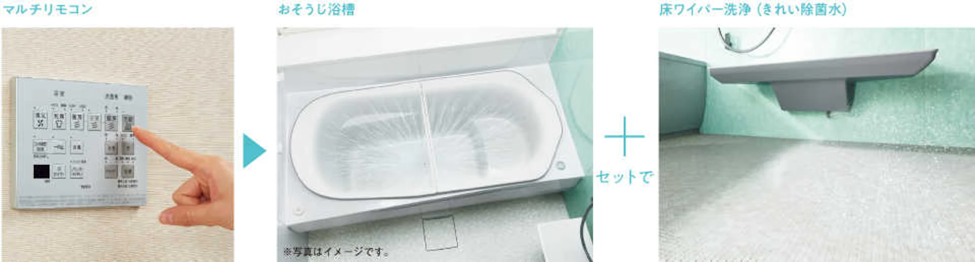 ボタン一つで勝手に掃除