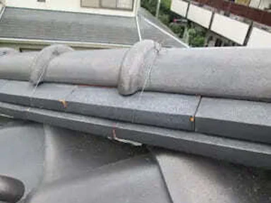 雨漏り瓦屋根を補修